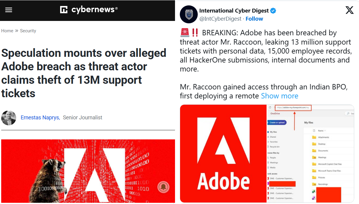 2026 Adobe Data Breach